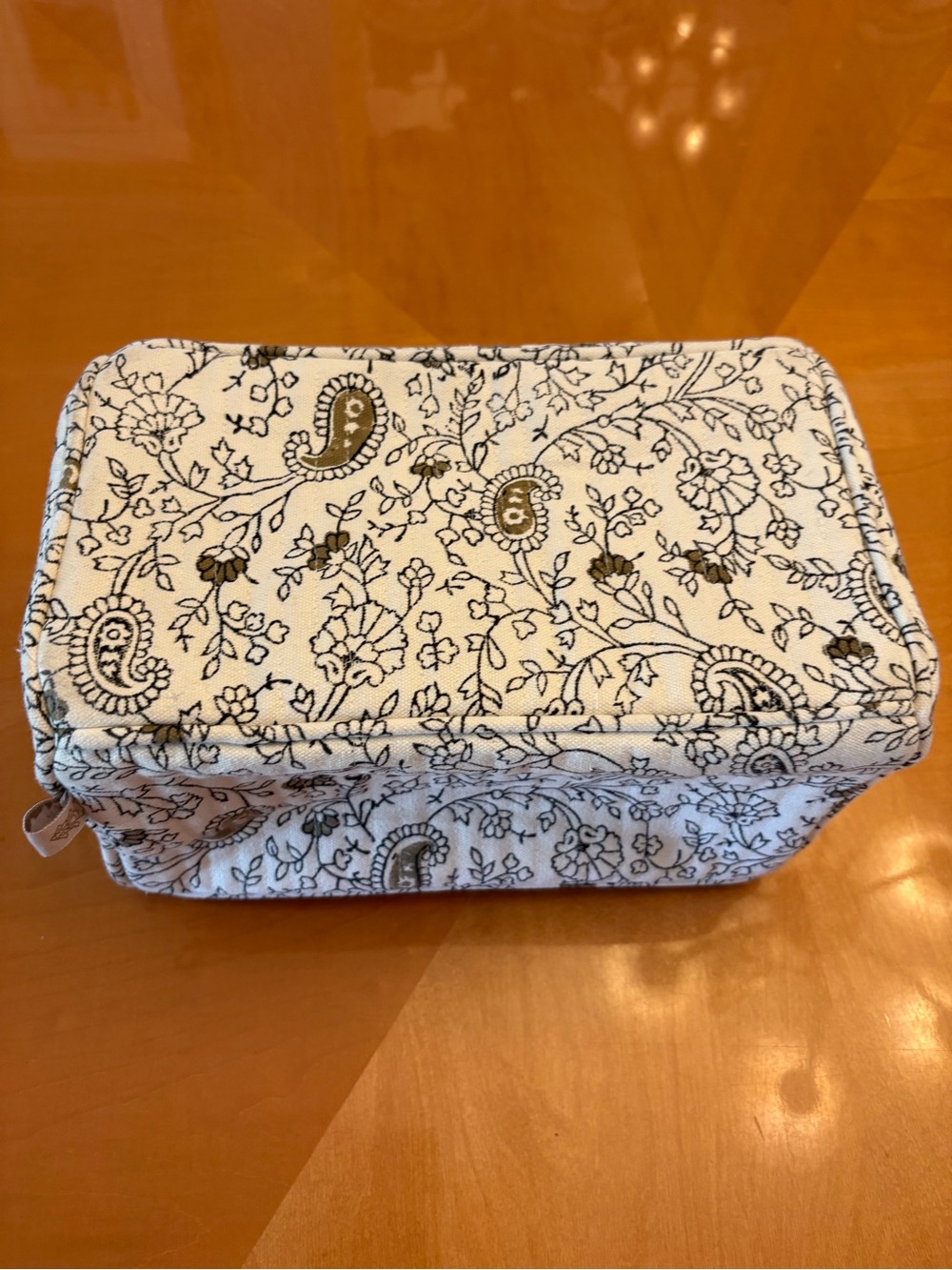 Cleobella Floral Paisley Toiletry/Cosmetics Bag - Picture 3 of 8